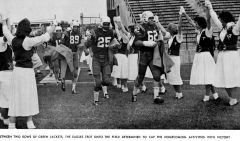 Eagles take the field in 1958