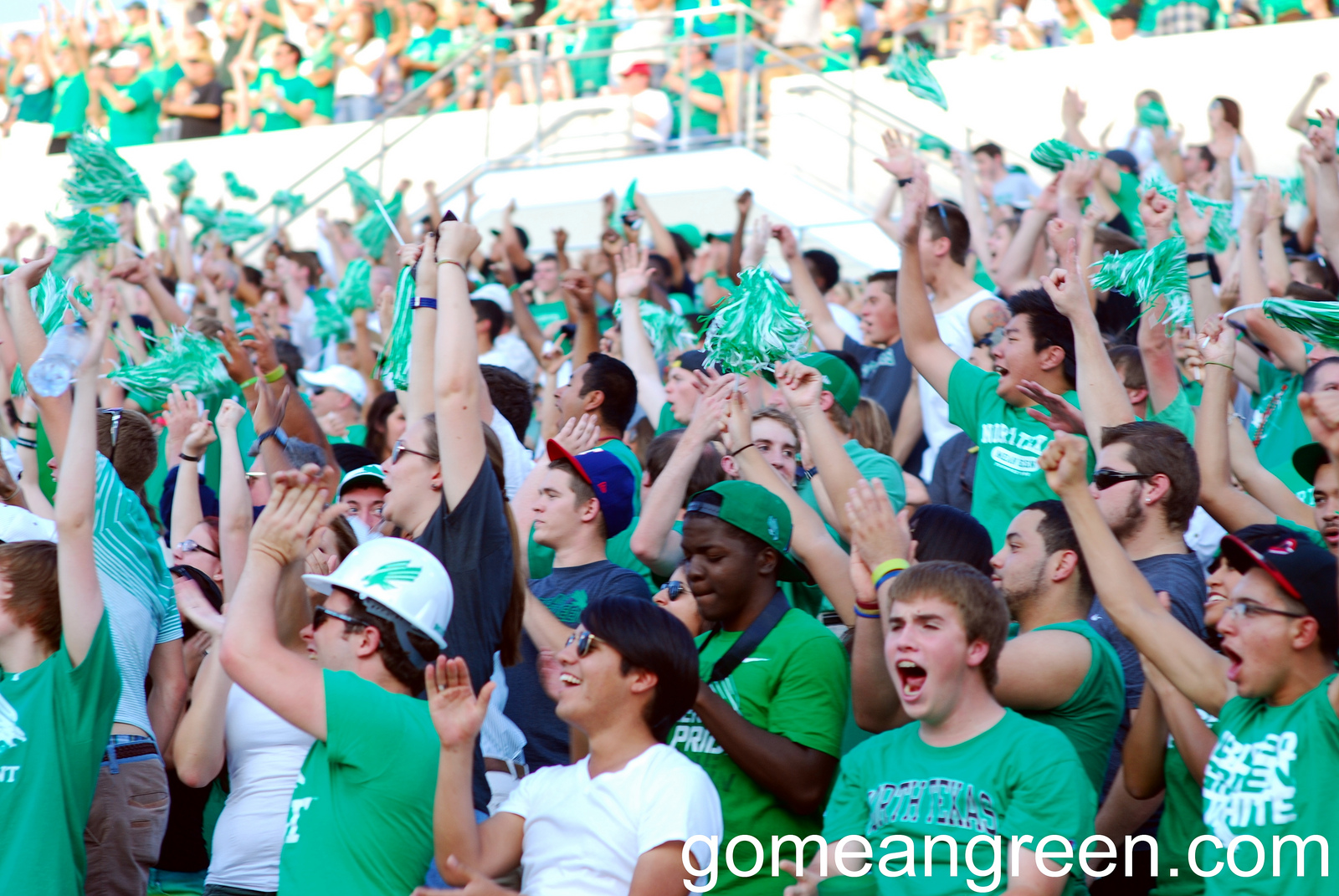UNT Student Section vs. Troy