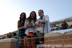 UNT Fans in Endzone - Troy 2012