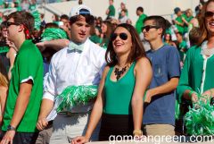 UNT Student section