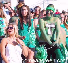 Mean Green Sudent Section