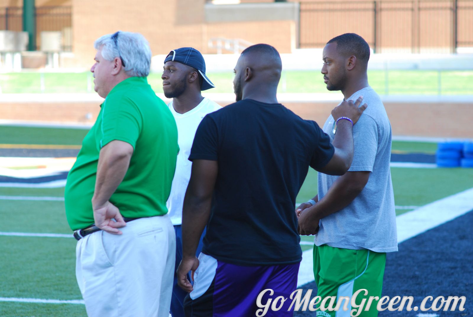 RV and UNT Players scout out the talent