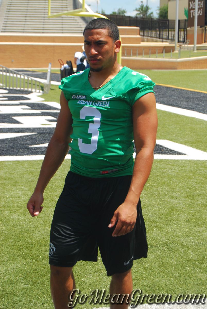 Brelan Chancellor picture from 2013 UNT Media Day