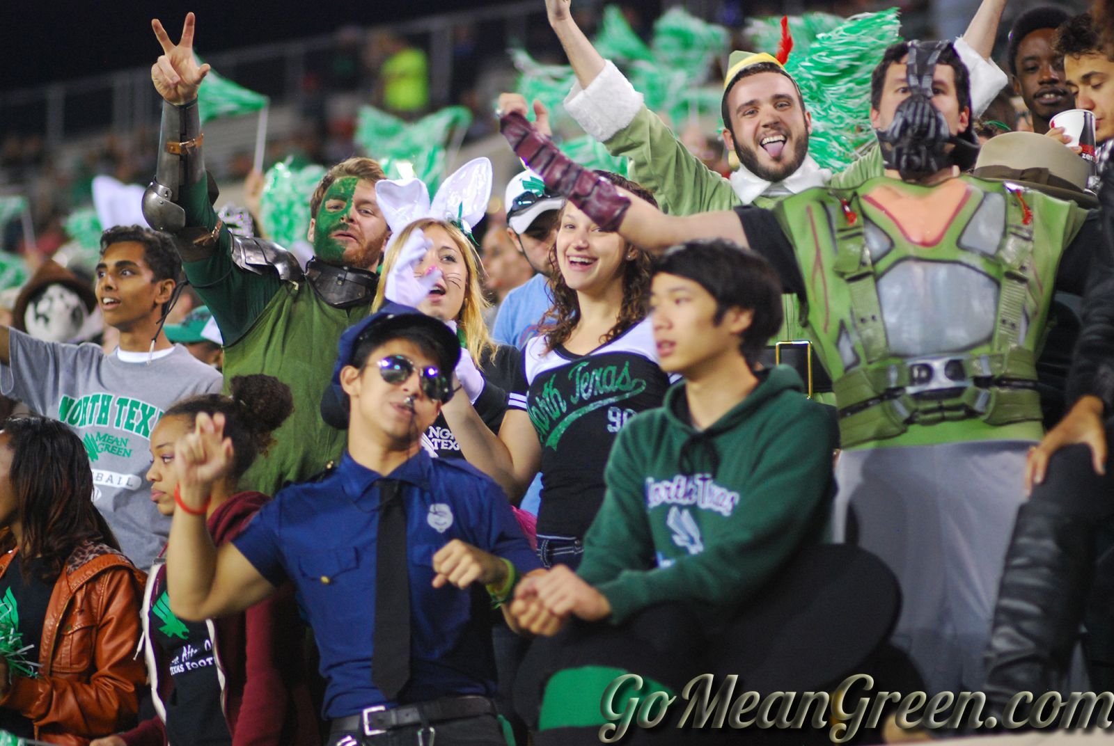 Student section UNT vs. Rice 13