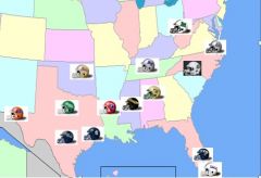 New C-USA Map