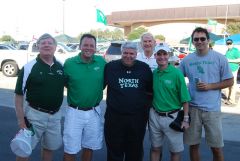 RV and Fans at North Texas Game