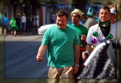 Eagle 79, Greeneagle7, jonny and friend heading for Bourbon Street on St. Patty's Day