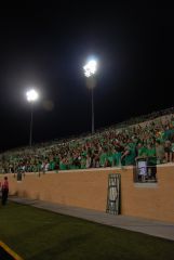 Apogee Stadium Student side at night 2011