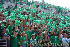 UNT SMU Student Section