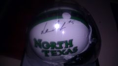 Lance Dunbar Signed Helmet