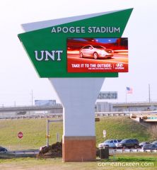 Apogee Stadium Sign