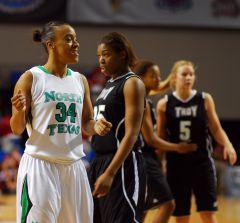 Mean Green Ladies face Troy