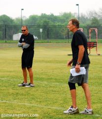 Head Coach Dan McCarney and Defensive Coordinator John Skladany together again