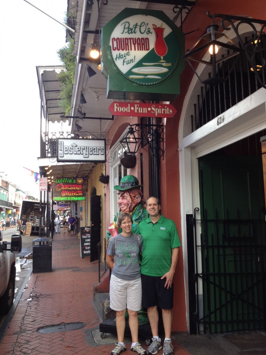 Mean Green Fans hit New Orleans