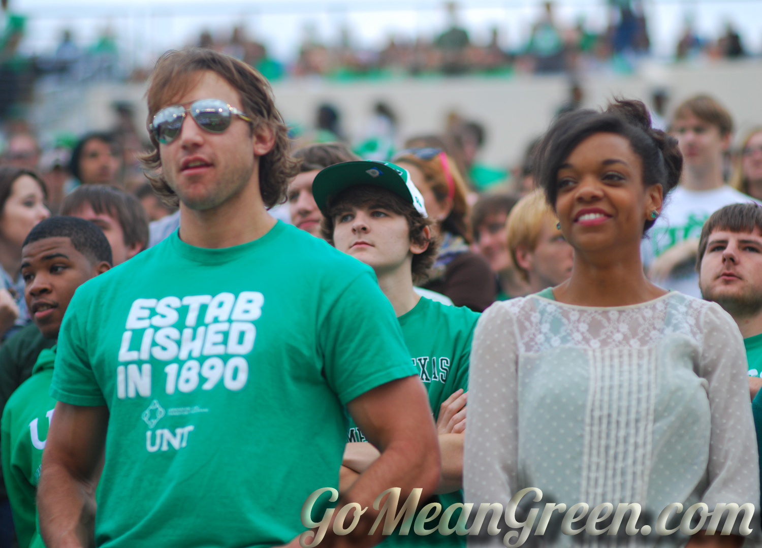 UNT Student Section UTEP 2014