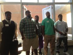 UNT 2013 signees at press conference