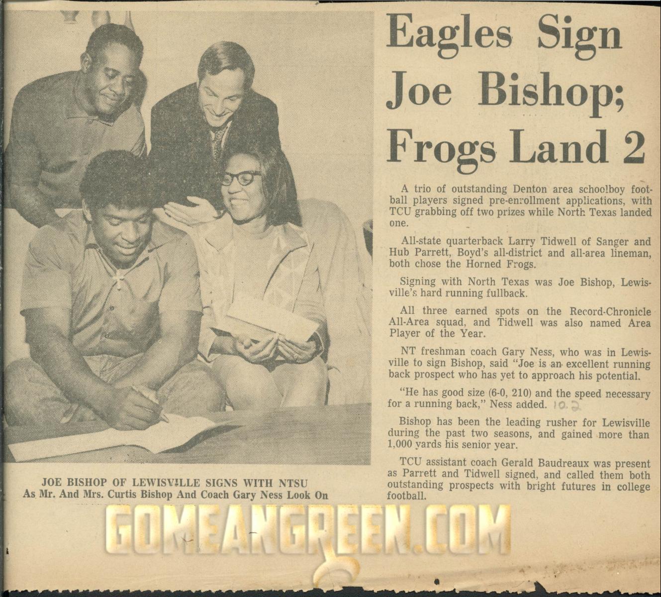 Eagles sign Joe Bishop